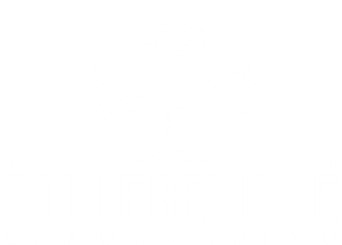 Collegeville Landscaping Logo White